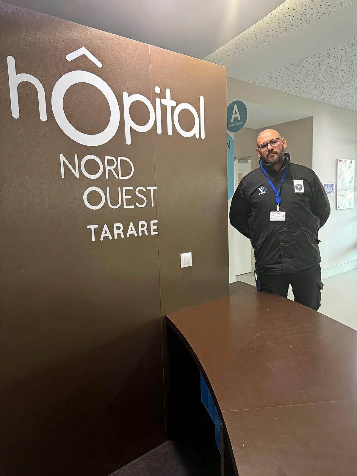 Accueil-sécurité en milieu hospitalier